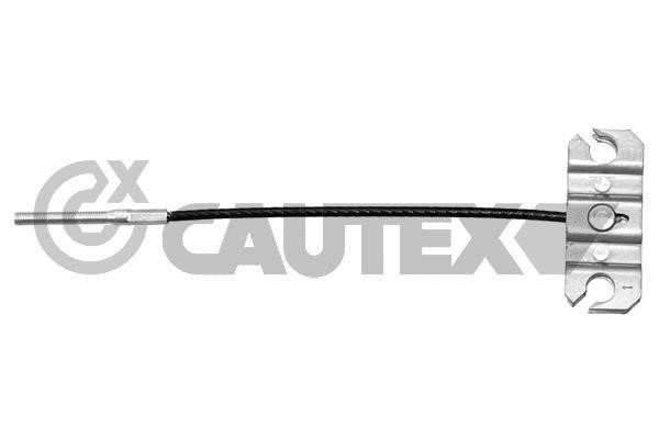 Cautex 762629 Cable Pull, parking brake 762629: Buy near me in Poland at 2407.PL - Good price!