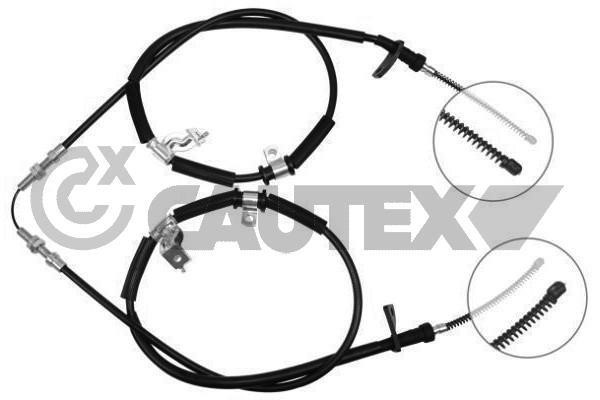 Cautex 765708 Cable Pull, parking brake 765708: Buy near me in Poland at 2407.PL - Good price!