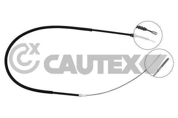 Cautex 763015 Cable Pull, parking brake 763015: Buy near me in Poland at 2407.PL - Good price!