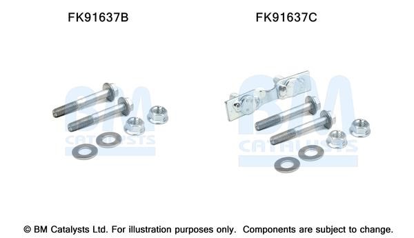 BM Catalysts FK91637 Mounting Kit, catalytic converter FK91637: Buy near me in Poland at 2407.PL - Good price!