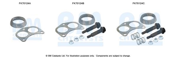 BM Catalysts FK70124 Mounting kit for exhaust system FK70124: Buy near me in Poland at 2407.PL - Good price!
