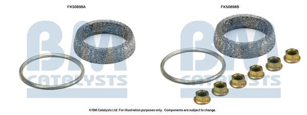BM Catalysts FK50898 Mounting kit for exhaust system FK50898: Buy near me in Poland at 2407.PL - Good price!