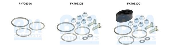 BM Catalysts FK70630 Mounting kit for exhaust system FK70630: Buy near me in Poland at 2407.PL - Good price!