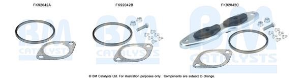 BM Catalysts FK92042 Exhaust gas mounting kit FK92042: Buy near me in Poland at 2407.PL - Good price!
