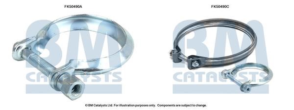 BM Catalysts FK50490 Mounting kit for exhaust system FK50490: Buy near me in Poland at 2407.PL - Good price!