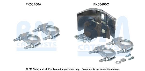 BM Catalysts FK50400 Комплект монтажный крепежей выхлопной системы FK50400: Отличная цена - Купить в Польше на 2407.PL!