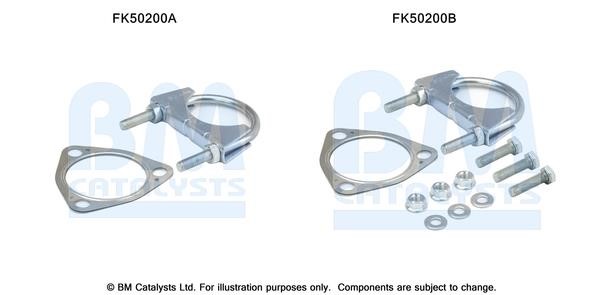 BM Catalysts FK50200 Montagesatz für Auspuffanlagenhalter FK50200: Kaufen Sie zu einem guten Preis in Polen bei 2407.PL!