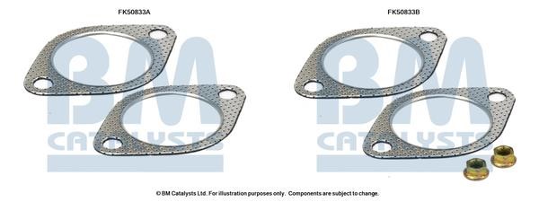 BM Catalysts FK50833 Mounting kit for exhaust system FK50833: Buy near me in Poland at 2407.PL - Good price!