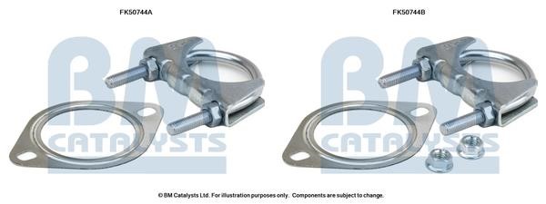 BM Catalysts FK50744 Mounting kit for exhaust system FK50744: Buy near me in Poland at 2407.PL - Good price!