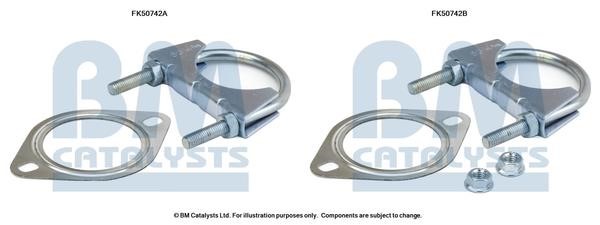 BM Catalysts FK50742 Mounting kit for exhaust system FK50742: Buy near me in Poland at 2407.PL - Good price!