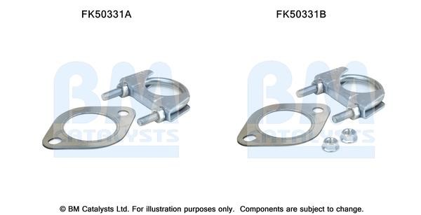 BM Catalysts FK50331 Mounting kit for exhaust system FK50331: Buy near me in Poland at 2407.PL - Good price!