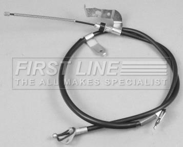 First line FKB3765 Cable Pull, parking brake FKB3765: Buy near me in Poland at 2407.PL - Good price!
