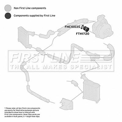 First line FTH1720 Przewód powietrza doładowującego FTH1720: Dobra cena w Polsce na 2407.PL - Kup Teraz!