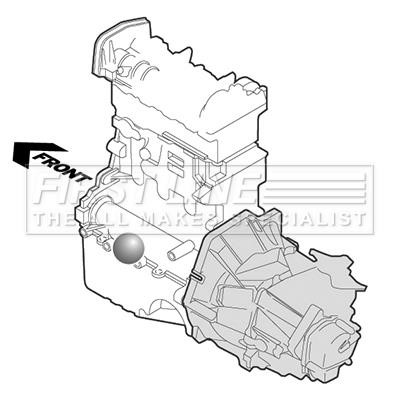 First line FEM4254 Engine mount FEM4254: Buy near me in Poland at 2407.PL - Good price!