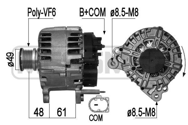 Era 209287 Alternator 209287: Dobra cena w Polsce na 2407.PL - Kup Teraz!