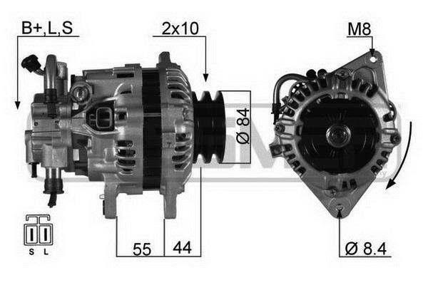Era 210372A Alternator 210372A: Buy near me at 2407.PL in Poland at an Affordable price!