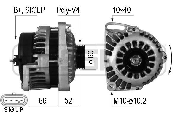 Era 210206A Generator 210206A: Kaufen Sie zu einem guten Preis in Polen bei 2407.PL!