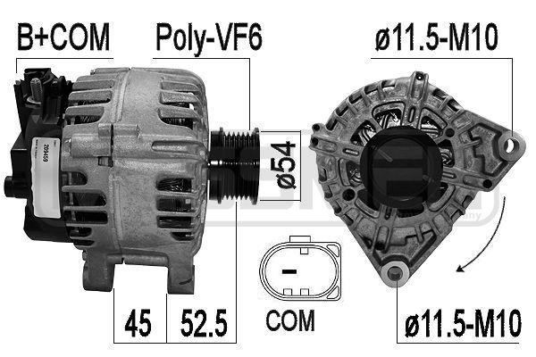 Era 209459 Alternator 209459: Buy near me at 2407.PL in Poland at an Affordable price!