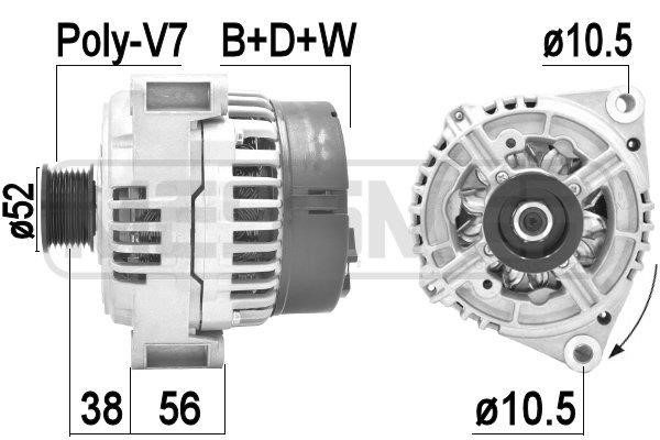 Era 209413A Alternator 209413A: Dobra cena w Polsce na 2407.PL - Kup Teraz!