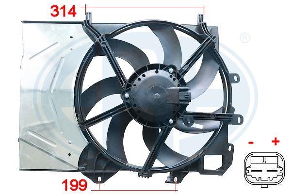 Era 352043 Engine cooling fan assembly 352043: Buy near me at 2407.PL in Poland at an Affordable price!