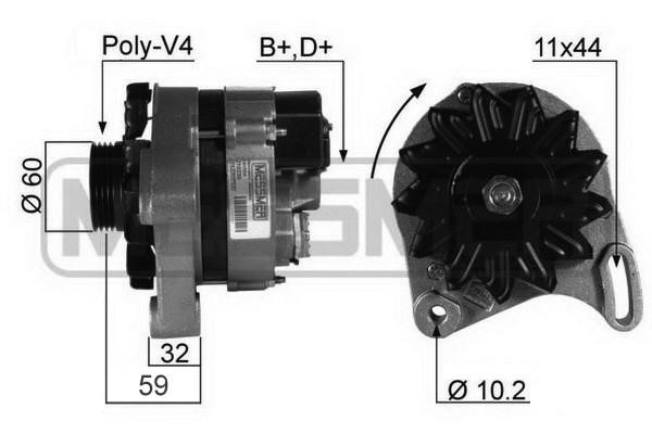 Era 210230A Alternator 210230A: Dobra cena w Polsce na 2407.PL - Kup Teraz!