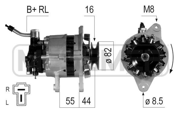 Era 210728A Alternator 210728A: Buy near me at 2407.PL in Poland at an Affordable price!
