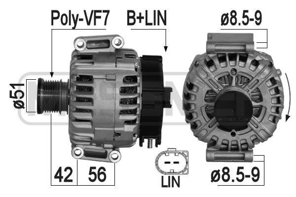 Era 209238 Alternator 209238: Dobra cena w Polsce na 2407.PL - Kup Teraz!