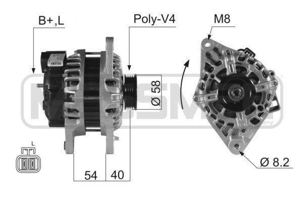 Era 210022A Alternator 210022A: Buy near me at 2407.PL in Poland at an Affordable price!