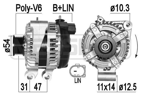 Era 209429 Alternator 209429: Buy near me in Poland at 2407.PL - Good price!