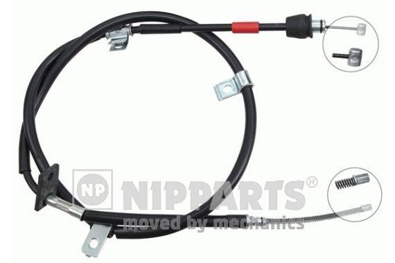 Nipparts J19127 Parking brake cable left J19127: Buy near me in Poland at 2407.PL - Good price!