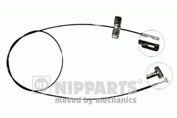 Nipparts J17252 Cable Pull, parking brake J17252: Buy near me in Poland at 2407.PL - Good price!