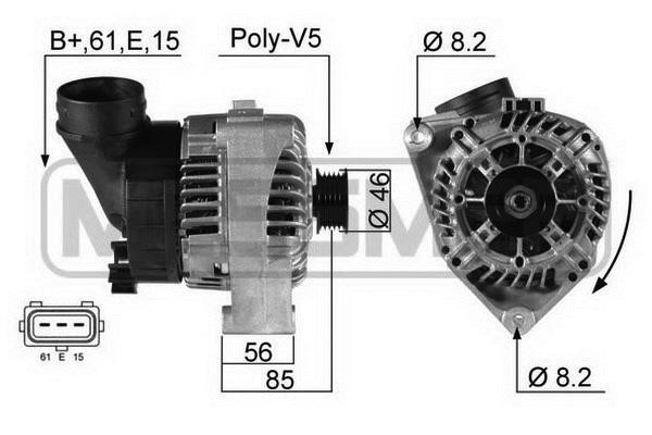 Era 210522A Alternator 210522A: Dobra cena w Polsce na 2407.PL - Kup Teraz!