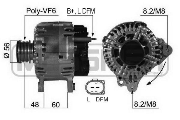 Era 210469A Alternator 210469A: Buy near me at 2407.PL in Poland at an Affordable price!