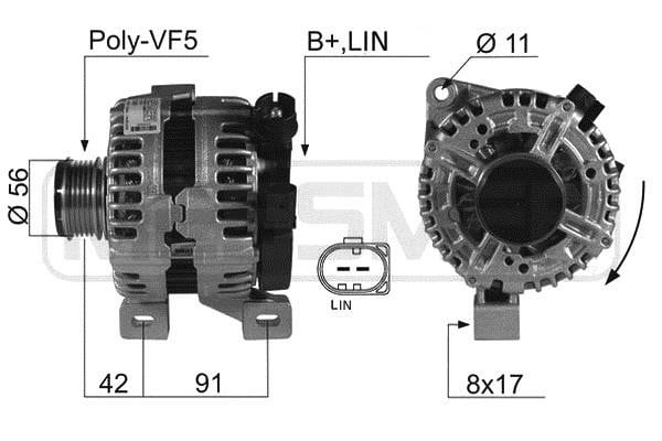 Era 210440A Alternator 210440A: Buy near me in Poland at 2407.PL - Good price!