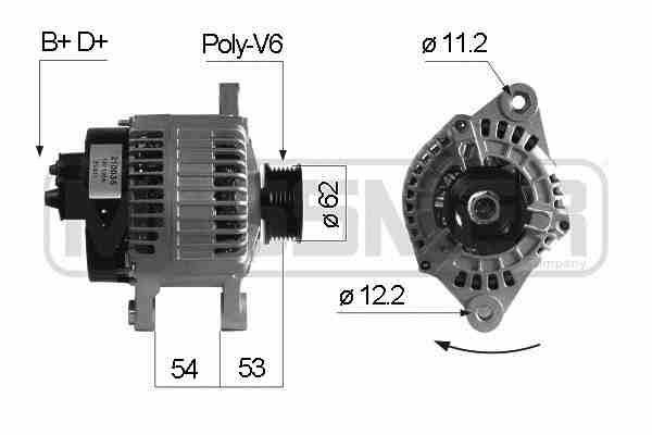 Era 210035A Alternator 210035A: Dobra cena w Polsce na 2407.PL - Kup Teraz!