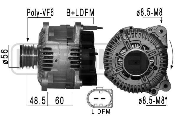 Era 210898A Alternator 210898A: Dobra cena w Polsce na 2407.PL - Kup Teraz!