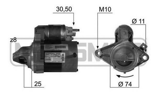 Era 220395A Starter 220395A: Buy near me at 2407.PL in Poland at an Affordable price!