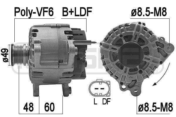 Era 209200 Alternator 209200: Dobra cena w Polsce na 2407.PL - Kup Teraz!