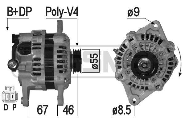 Era 209310A Alternator 209310A: Buy near me at 2407.PL in Poland at an Affordable price!