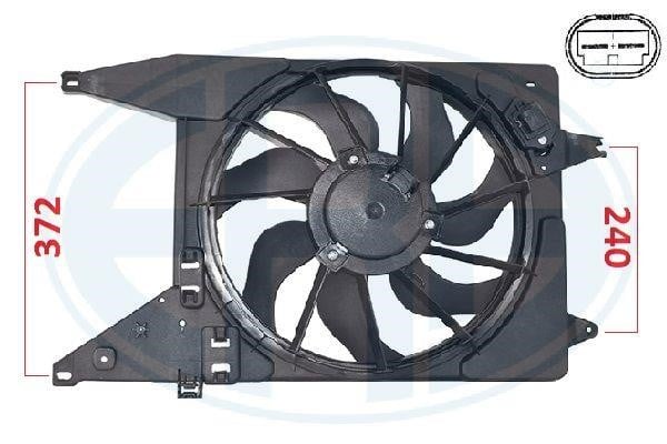 Era 352103 Engine cooling fan assembly 352103: Buy near me in Poland at 2407.PL - Good price!