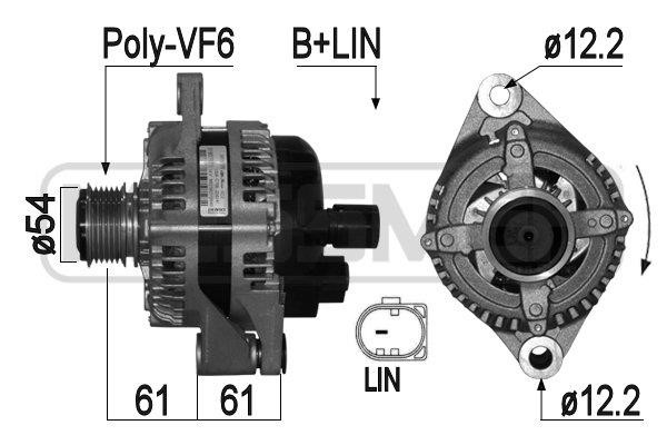 Era 209333 Alternator 209333: Buy near me at 2407.PL in Poland at an Affordable price!