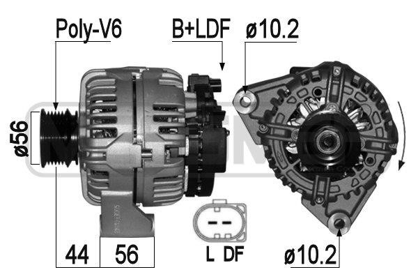 Era 209103A Alternator 209103A: Buy near me at 2407.PL in Poland at an Affordable price!