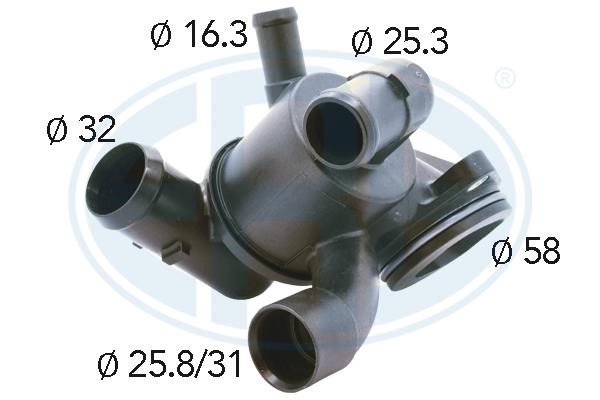 Era 350449A Thermostat housing 350449A: Buy near me in Poland at 2407.PL - Good price!