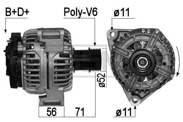 Era 209045A Alternator 209045A: Dobra cena w Polsce na 2407.PL - Kup Teraz!