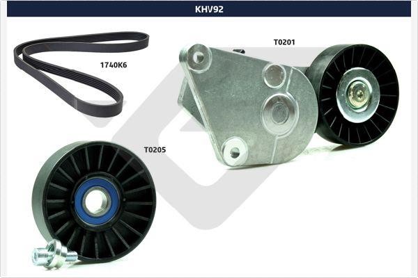  KHV 92 Drive belt kit KHV92: Buy near me in Poland at 2407.PL - Good price!