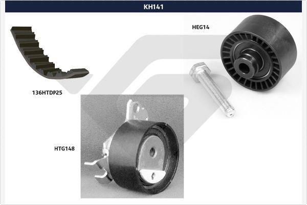 Hutchinson KH 141 Timing Belt Kit KH141: Buy near me in Poland at 2407.PL - Good price!