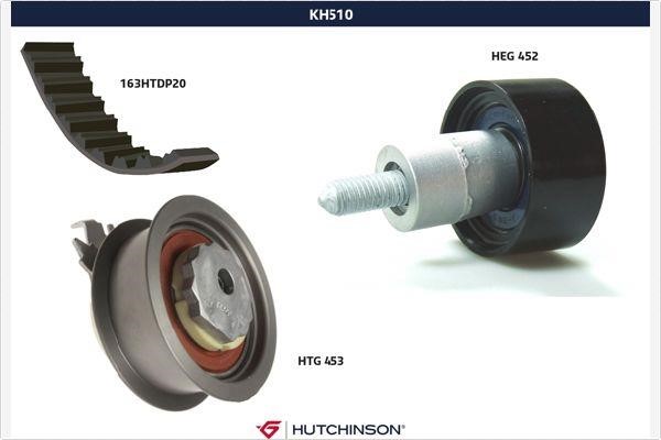 Hutchinson KH510 Комплект ремня ГРМ KH510: Отличная цена - Купить в Польше на 2407.PL!