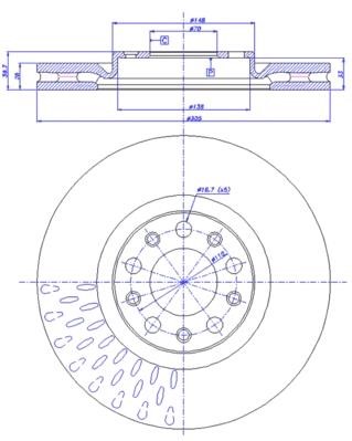 Car 142.1748 Brake disc 1421748: Buy near me in Poland at 2407.PL - Good price!