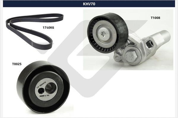  KHV 70 Drive belt kit KHV70: Buy near me in Poland at 2407.PL - Good price!