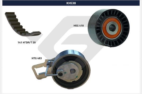 Hutchinson KH 538 Timing Belt Kit KH538: Buy near me at 2407.PL in Poland at an Affordable price!